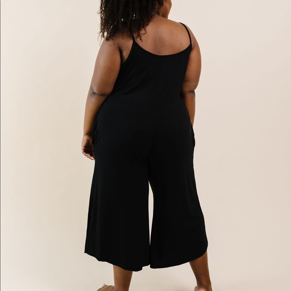 Good Better Best Cropped Wide Leg Tank Jumpsuit - Picture 4 of 9